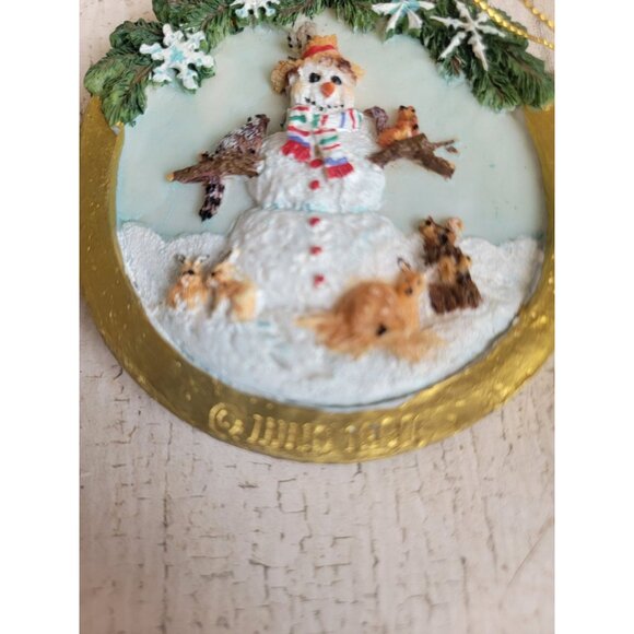 Inno 1997 chipmunk flip snowman ornament Xmas - Picture 6 of 7
